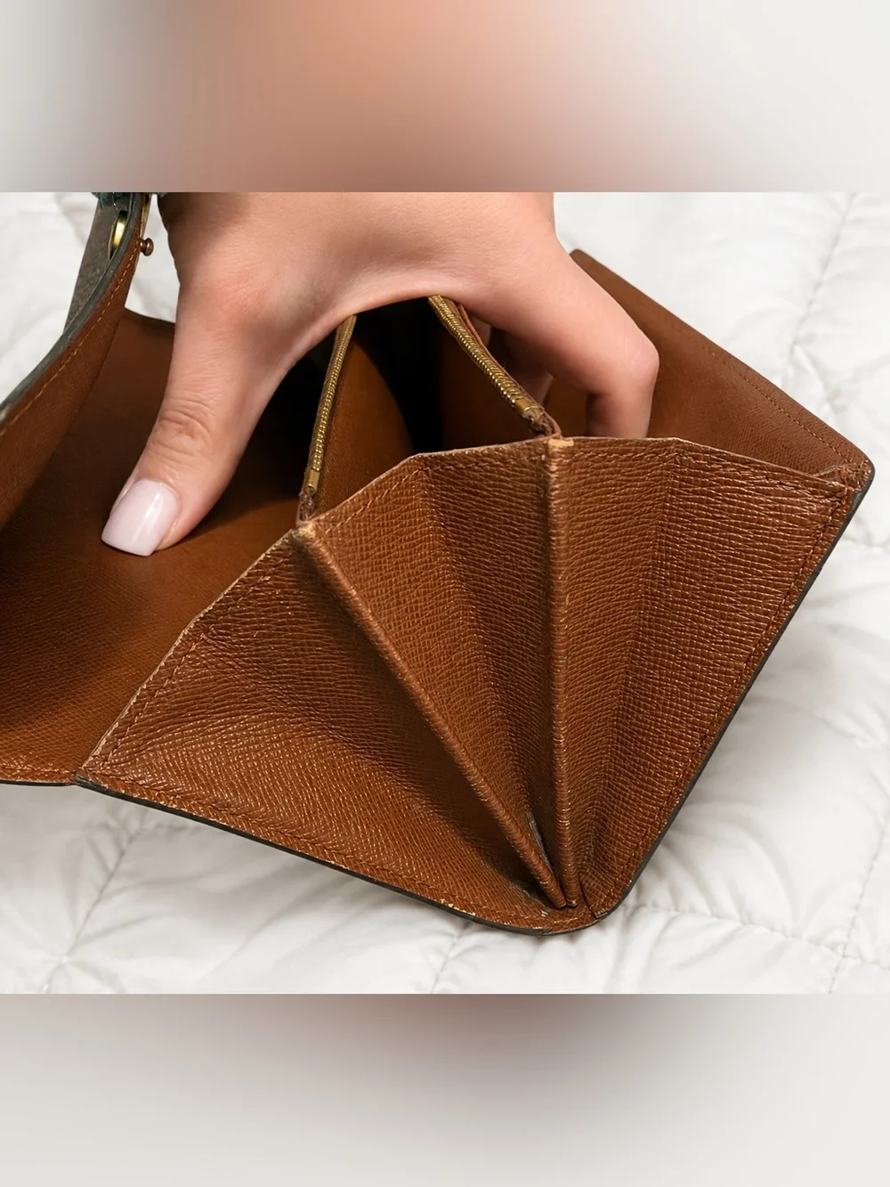 Authentic Vintage Louis Vuitton Sarah Wallet